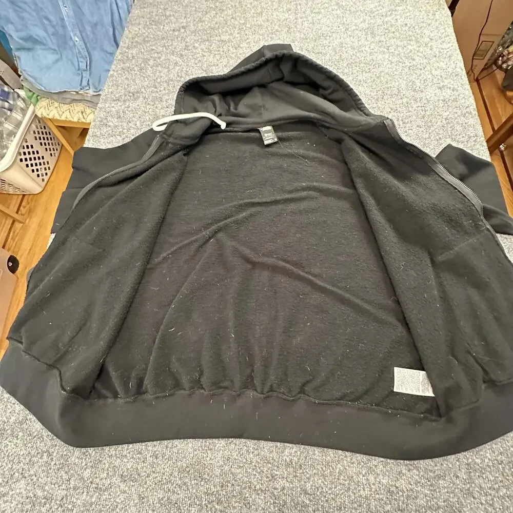 The‎ North Face Men's Black Full-Zip Hoodie Sweatshirt XXL #294